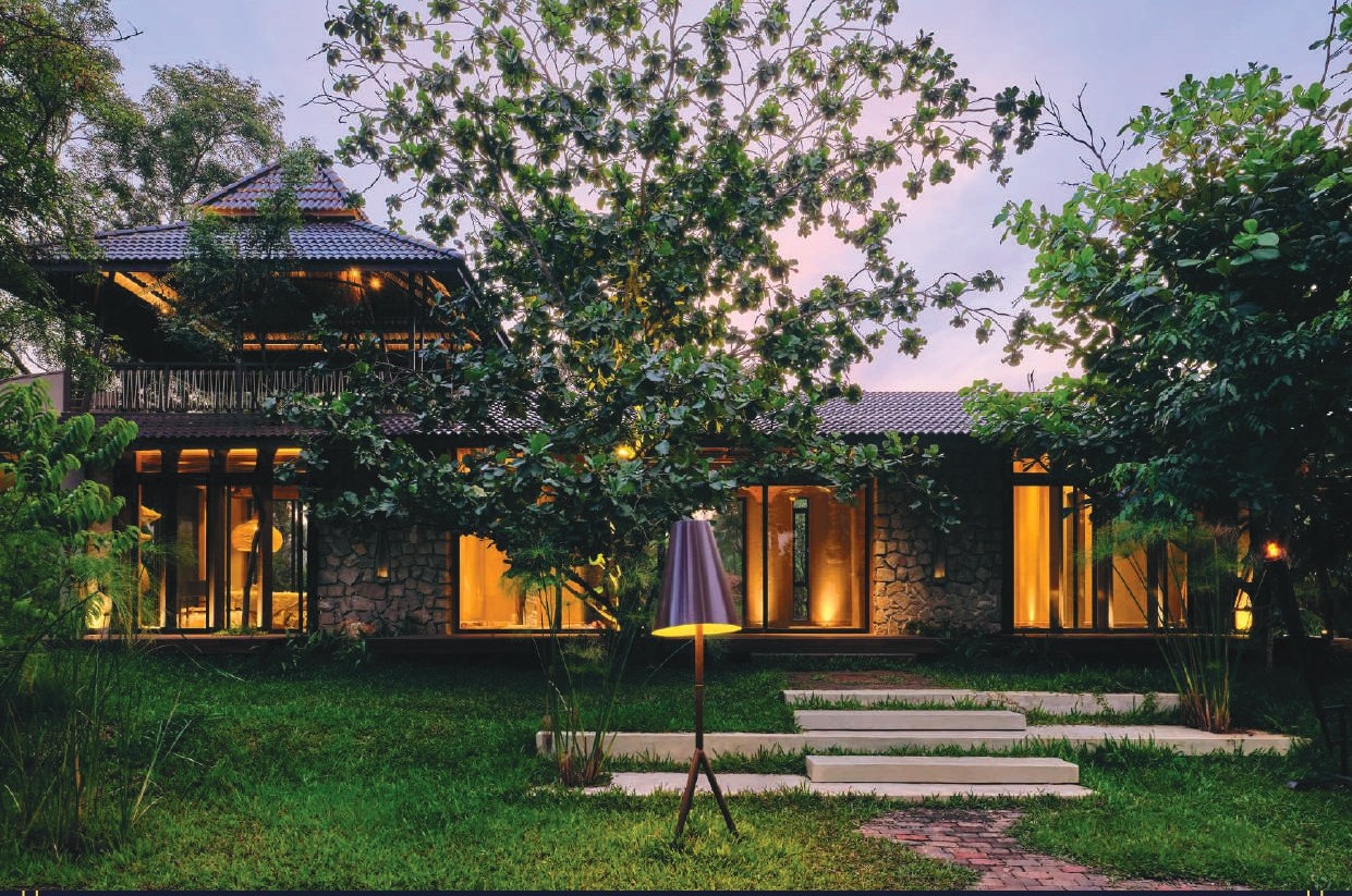 Luxury farmhouse lifestyle at Western Aravalli Farms